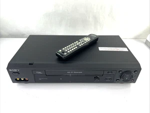Sony SLV-N900 VCR VHS Player Recorder HiFi Stereo w/Remote **TESTED! - Picture 1 of 19
