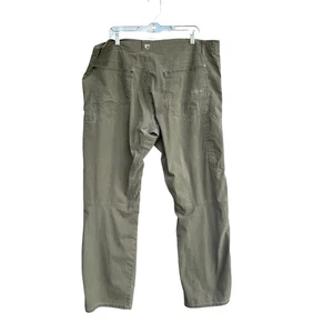Kuhl Pants Mens 42x32 Brown Revolvr Rogue Straight Patina Dye Stretch Outdoor - Picture 1 of 14