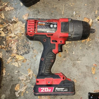 Bauer 1782C-B 20V Cordless 1/2" Impact Wrench -1.5 Amp Batt Included - Image 1 of 4