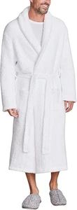Barefoot Dreams CozyChic Robe Adult -  White W/Pockets B509 - Size 3 - NWT!!! - Picture 1 of 5