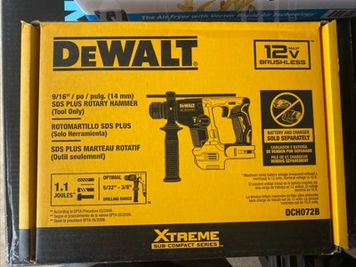 DeWalt DCH072B 9/16” / po / Pulg SDS Plus Brushless Rotary Hammer - Image 1 of 2