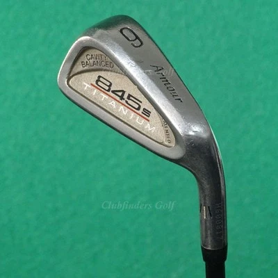 Tommy Armour 845s Titanium Single 6 Iron Factory G-Force 3.3 Graphite Regular - Image 1 of 3
