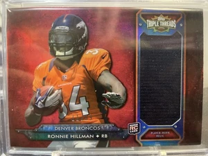 2012 Topps Triple Threads #TTRJR-44 Ronnie Hillman Rookie Jumbo Relics #/99 - Picture 1 of 2
