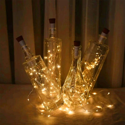 2m 20 LED Fairy String Light Copper Wire Waterproof Indoor Outdoor Decoration - Image 1 of 4