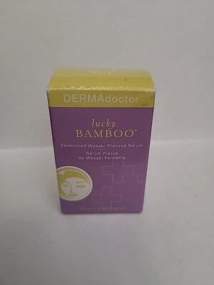 DERMAdoctor LUCKY BAMBOO PROBIOTIC FERMENTED WASABI PRESSED SERUM 10ml 0.34oz - Image 1 of 4