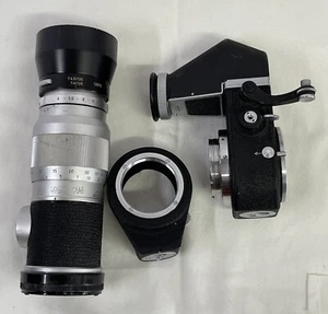 Camera Leitz Wetzlar Germany Elmar 1:4/135 Lens/adapters - Picture 1 of 21
