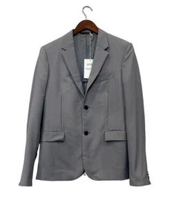 Valentino Men’s Mohair Wool Sports Coat Blazer Gray Size 36 Single Breasted - Picture 1 of 14