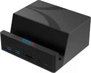 New - SABRENT USB-C Universal Docking Station, Dual Monitor Displaylink(DS-UICA) - Picture 1 of 7