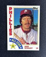 1984 Topps Mike Schmidt #388 All Star Baseball Card Philadelphia Phillies HOF