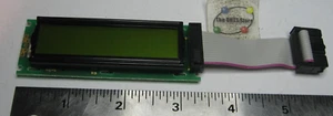 LCD Display Module MC1602GSYLU w Ribbon Section - Used Pull Qty 1 - Picture 1 of 6