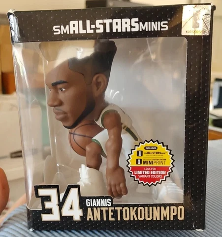 Milwaukee Bucks Giannis Antetokounmpo #34 All-Stars Figure Limited Ed smALL-STAR Cover