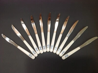 LOTE DE 11 CUCHILLOS CUBIERTOS CUCHILLO CENA PFALTZGRAFF YORKTOWNE Foto 1 de 3