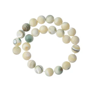 26 Stck. Natürliche Tridacna Ruhige Muschel Perlmutt Runde Perlen 8 mm 7,8 Zoll #75152 - Bild 1 von 2