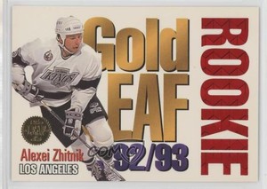 1993-94 Leaf Gold Leaf Rookie Alexei Zhitnik #8