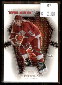 2001-02 Upper Deck MVP Talent Sergei Fedorov #MT5