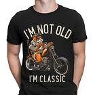 Motorcycle Im Not Old Im A Classic Biker Gift Vintage Mens T-Shirs Tee Top #NED