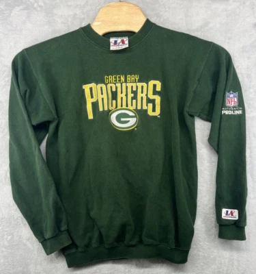 Sudadera De Colección Logo Atlética Green Bay Packers Auténtica Línea Pro Juvenil L 14-16 Foto 1 de 4
