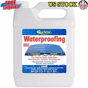 Tessuto Esterno Impermeabilizzante Spray Barca Telo Auto Bimini Protezione UV 64oz) Nuovo - Foto 1 di 6