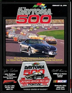 Daytona 500 1996 Bill France NASCAR Rennprogramm EX 033117nonjhe - Bild 1 von 1