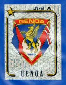 FIGURINA CALCIATORI PANINI 1992/93 N.145 SCUDETTO GENOA REC/REMOVED - Imagen 1 de 1
