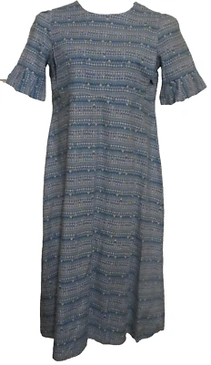 Vestido Amish Menonita Mujer Modesto Capa 36" B/a 36" C/52" Largo Hecho a Mano Foto 1 de 4