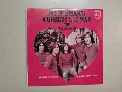 VALENTINES:(Bon Scott Of AC/DC)My Old Man’s A Groovy Old Man-Australia 7" EP PCV - Image 1 of 4