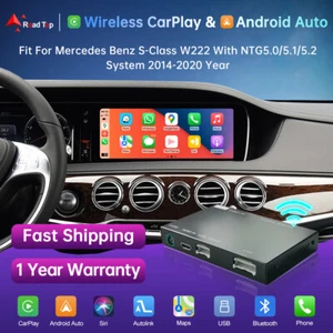 Kit decodificador de modernización automática inalámbrico Carplay Android para Benz Clase S W222 2014-19 - Imagen 1 de 12