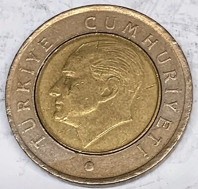 # C3205    TURKEY   COIN,      50  KURUS   2011 - Image 1 of 2