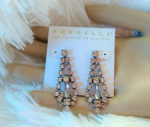 *NEW* & *RETIRED* ~ Sorrelli ~ " SATIN BLUSH " ~ earrings ~ BEAUTIFUL !!!!!!! - Picture 1 of 12