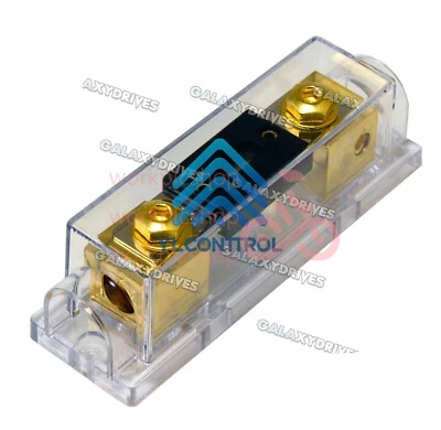 1PCS Gold Plated ANL Fuse Holder Voodoo 1/0 0 gauge 40 Amp no terminals needed - Image 1 of 4