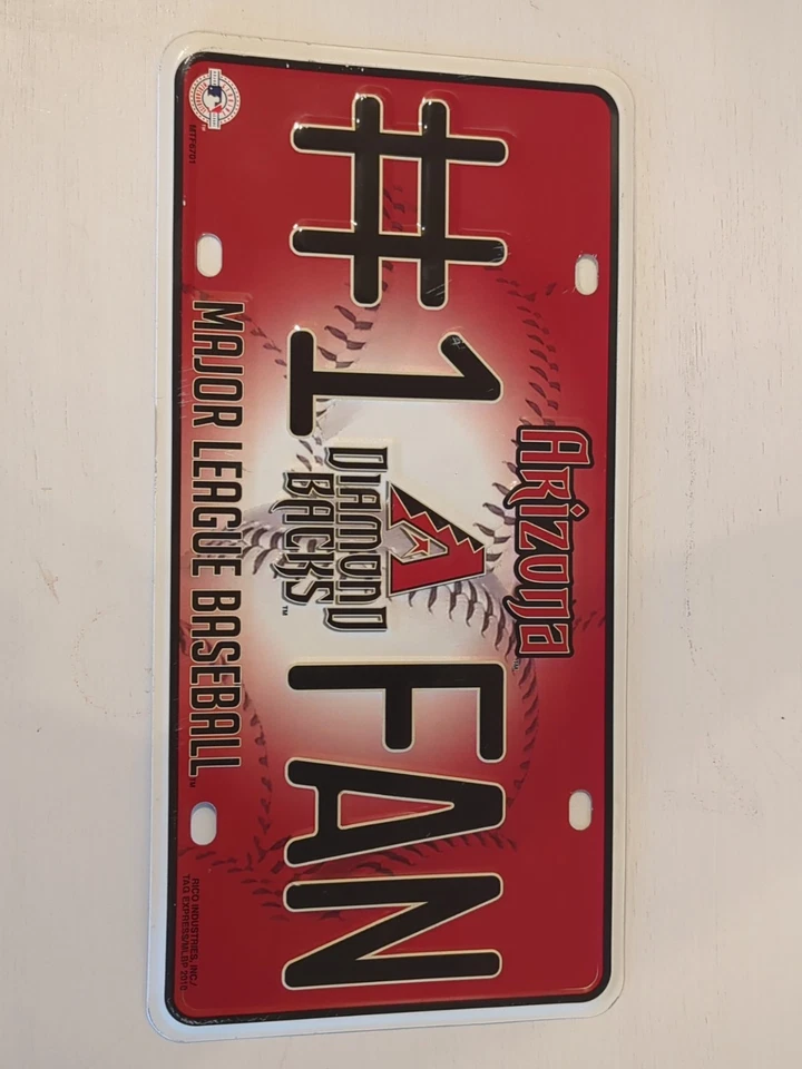 ARIZONA DIAMONDBACKS American style license plate decorative  - Image 1 of 2