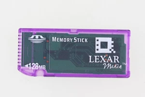 Lexar Media Memory Stick Speicherkarte Speichermedium 128 MB 128MB  - Picture 1 of 1