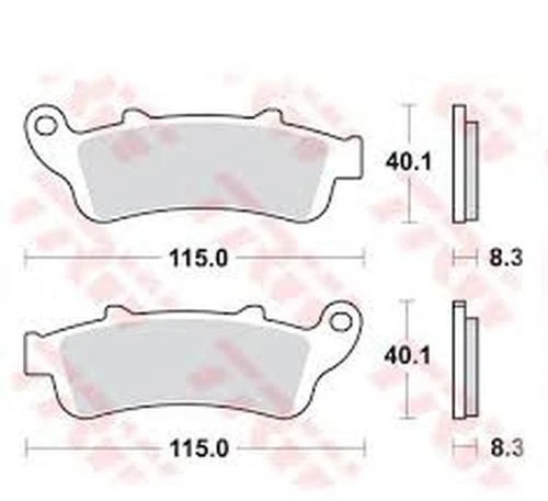 PASTIGLIE FRENO KH261 KH281 SINTERIZZATE STREET HONDA NT 650 V 02-05, VFR 800 98 - Immagine 1 di 1