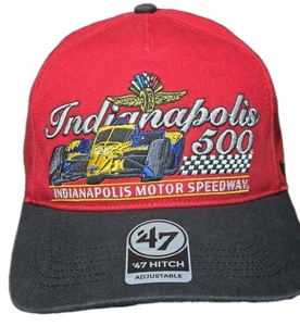 New Mens '47 Hitch Indianapolis 500 Indianapolis Motor Speedway Snapback Hat - Picture 1 of 7