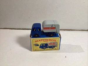 Matchbox Lesney 15 Dessis Refuse Truck Dust Bin Wagon In Original Box - Picture 1 of 15