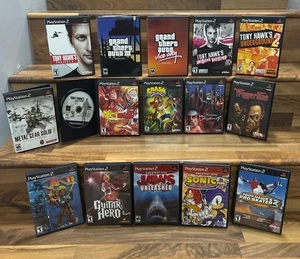 PlayStation 2 Game Lot (16) Mixed Bundle PS2 Games See Pics - Bild 1 von 6