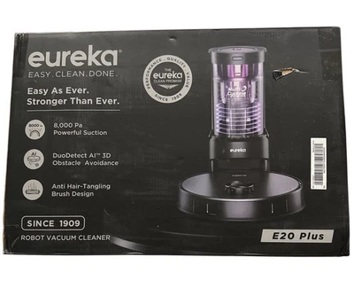 Eureka E20 Plus Robot Vacuum Cleaner Self Emptying Station Bagless Smart Robotic - Image 1 of 4