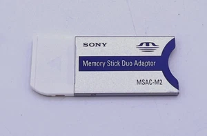 Sony MSAC-M2 Genuine Camera Memory Stick Duo Adaptor Adapter (Y138) - Picture 1 of 2