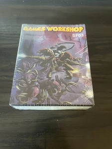 Vtg GW Warhammer 40k  Alien Attack SF03 Toy Box Sealed OOP Space Hulk Tyranids - Picture 1 of 4