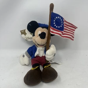 DISNEY STORE MINI BEAN BAG SPIRIT OF '76 MICKEY NEW WITH TAG - Picture 1 of 10