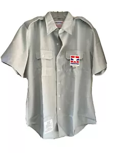 Propper™ Men's Tactical Dress Shirt Short Sleeve Button Up Army Green Tapered - Picture 1 of 6
