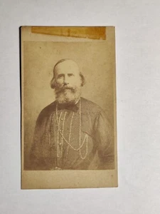 Fotografia formato CDV Giuseppe Garibaldi B1 - Imagen 1 de 2