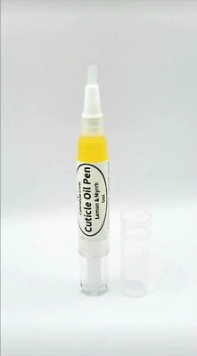 Cuticle Oil Pen - LEMON & MYRRH - Brighten  & Nourish Cuticles / Nails 5ml Tube - Image 1 of 4