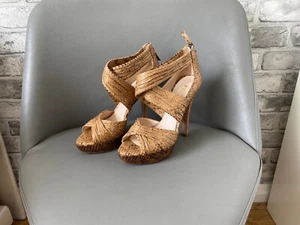 Prada Women's Shoes Brown Leather | Size EU37 UK4 | Designer Heel - Picture 1 of 5