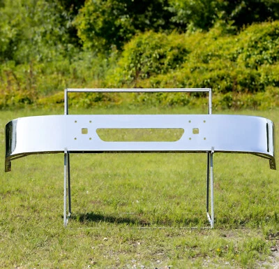 Parachoques International 9400 i - Envoltura delantera cromada 13" - 9100 / 9200 / 9400 - 1997+ Foto 1 de 4