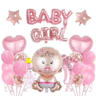 baby shower decorations girl set - Image 1 of 4