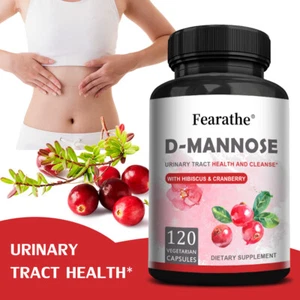 D-Mannose – Unterstützung Der Harnwege, Blasengesundheit, Reinigung – Cranberry - Bild 1 von 15