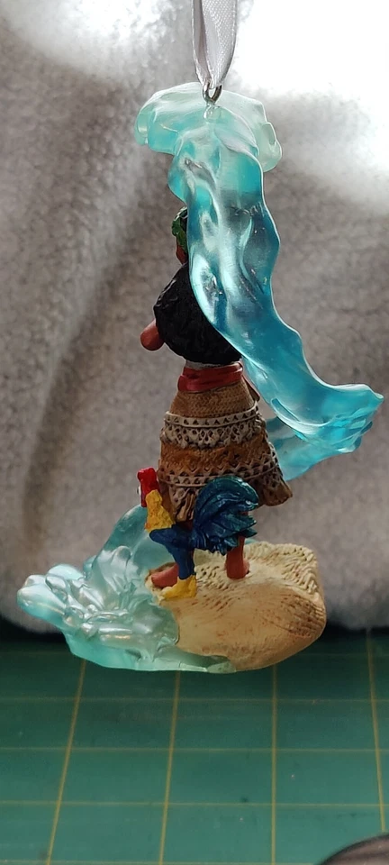 Disney Ornament Sketchbook 2020 Moana & Hei Hei Water Wave Fairytale Moments - Image 1 of 4