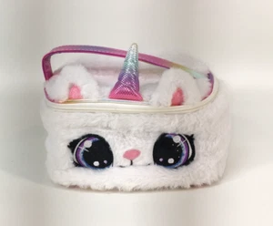 Claire's Unicorn Tote Borsetta Borsa Piccola Cerniera con Manico Bianco - Foto 1 di 11