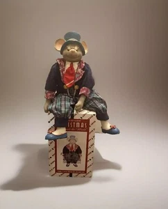 VTG 1998 House of Lloyd Christmas around World City Mouse Marcus Shelf Sitter - Picture 1 of 15
